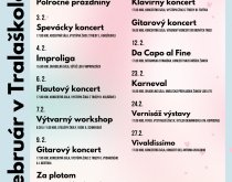 Február v Tralaškole